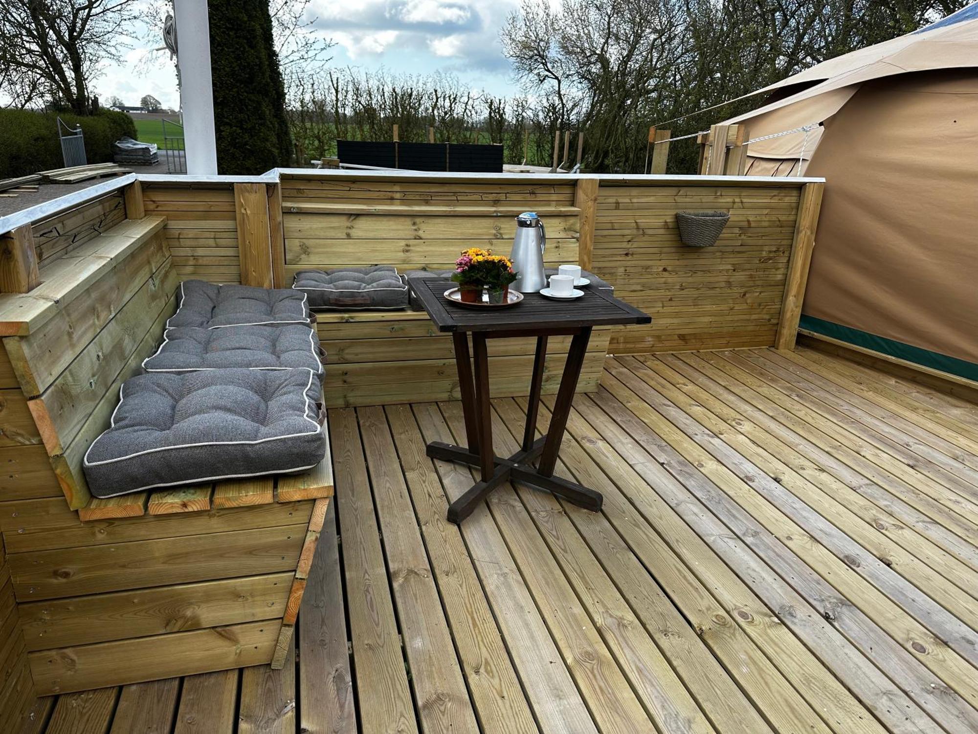 Romantik Luxus Glamping 2 Idestrup Esterno foto