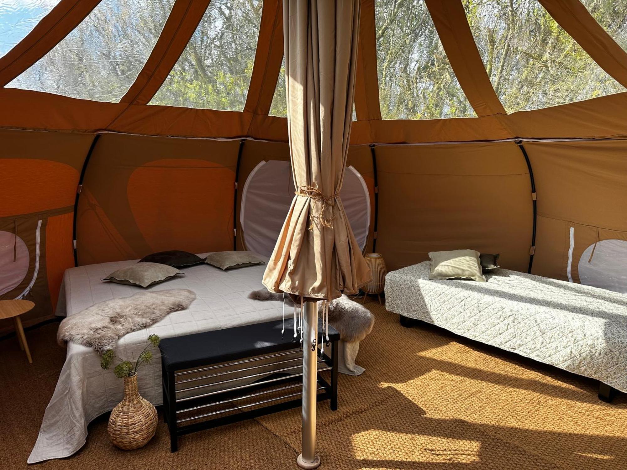 Romantik Luxus Glamping 2 Idestrup Esterno foto